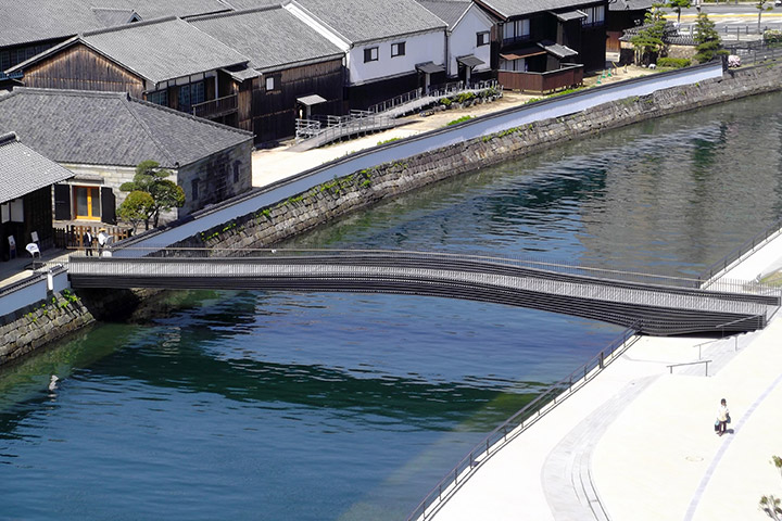 Dejima main gate bridge